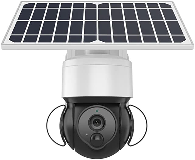 كاميرا مراقبة خارجية 360 درجة بالطاقة الشمسية 4G PTZ solar Battery Powered Floodlight camera