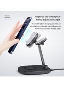 قاعدة شاحن ايفون لاسلكي 4 في 1 يسديو Yesido 4 in1 Wireless Charger Adapter