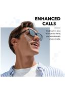 Soundcore Bluetooth Smart Sunglasses With Polarized Lenses And Tap To Call Option - Lens Size: 48mm - Black - SW1hZ2U6NTM4Njc2