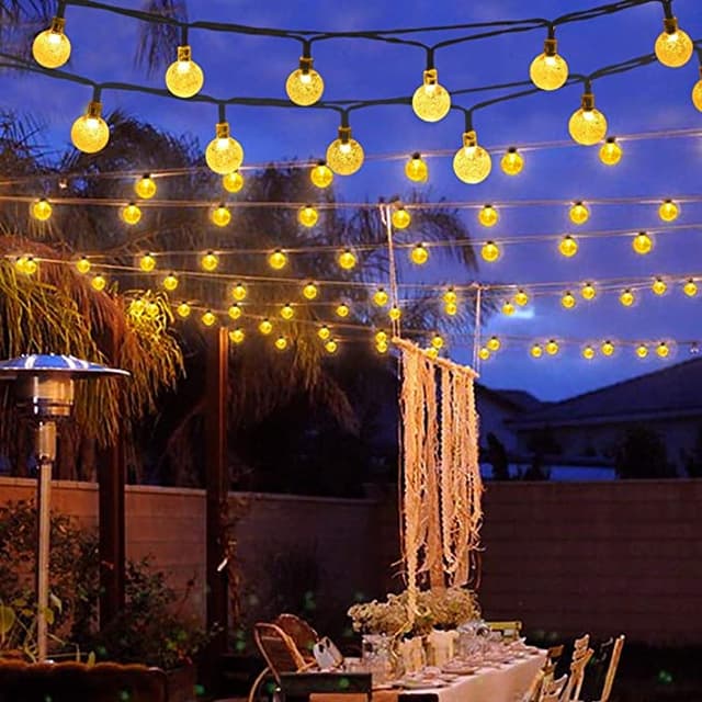 Decoration String light for Garden Party Yellow 10m