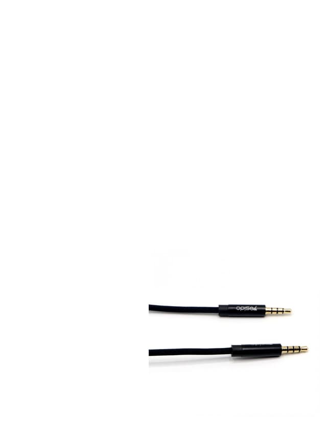 Yesido AUX 3.5MM Male To Male Audio Cable Black