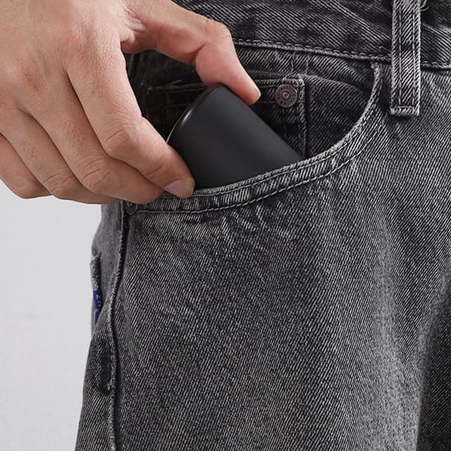ماكينة حلاقة صغيرة محمولة أخضر Green Portable Mini Razors Electric Shaver
