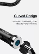 كيبل شحن متعدد المخارج 3في1 Rotating Magnetic 3in1 Cable - Yesido