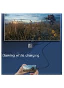 وصلة بروجكتر للجوال 1.8 متر أسود يسيدو  Yesido Black 1.8M USB-C To HDMI Adapter - 207042