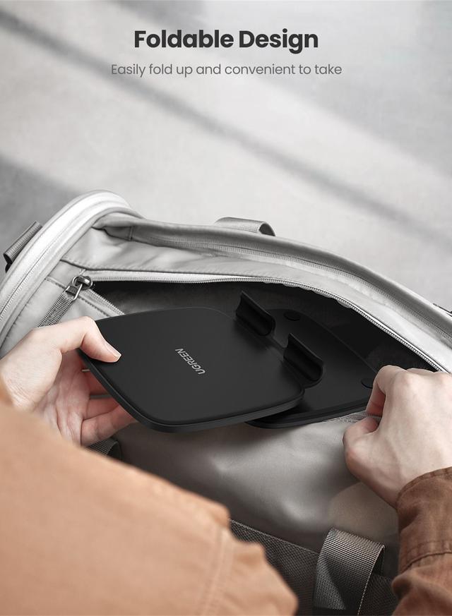 UGREEN Tablet Stand Foldable iPad Holder Metal Compatible With iPad/Pro /12.9 /2021/ 8th Generation / Mini Air 2021 Samsung Tab iPhone 13/13mini/13 Pro/13 Pro Max