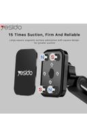 Yesido C39 Magnet Holder Free Rotaion Mobile Car Holder Black - SW1hZ2U6NTQyMjQw