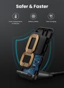 شاحن لاسلكي ( 15W ) - اسود UGREEN -  Fast Wireless Charger Stand Pad for iPhone 13 Pro 12 Pro Max 12 Pro 11 XS Max X 8P Samsung S20+ S20 S10 Note10 S9 Airpods 2 Pro