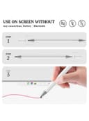 قلم لمس للرسم عالي الدقة أبيض | Capacitive Stylus Pen