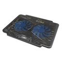 قاعدة تبريد لابتوب بمروحتين بروميت promate Laptop Cooling Pad with Silent Fan Technology