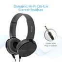 سماعات رأس سلكية للأطفال Rotatable Over-the-Ear Wired Stereo Headset with Built-in Mic