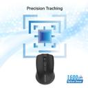 promate 2.4GHz Wireless Ergonomic Optical Mouse - SW1hZ2U6NTM0MDg4