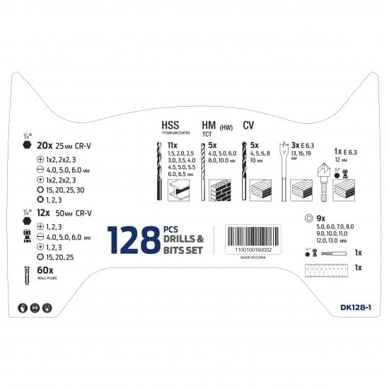 مجموعة رؤوس مثقاب Drills & Bits Set - Ford