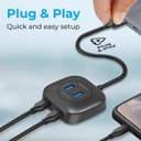 promate High Speed 4-in-1 USB 3.0 Data Hub