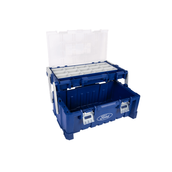 Ford Plastic Tool Box - Removable tray - SW1hZ2U6NTU1MzQx