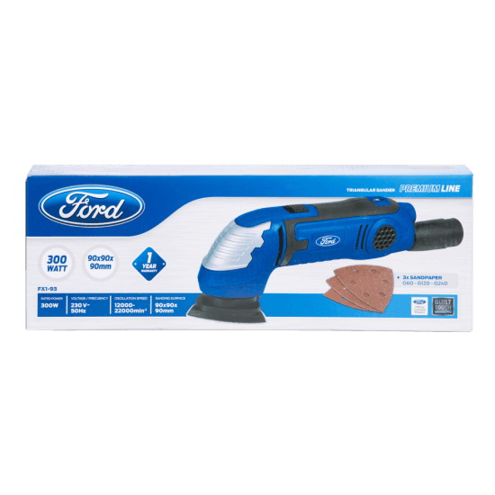 جهاز صنفرة مثلث 300 واط أزرق فورد Ford Triangular Sander 300W - SW1hZ2U6NTU2MTg0