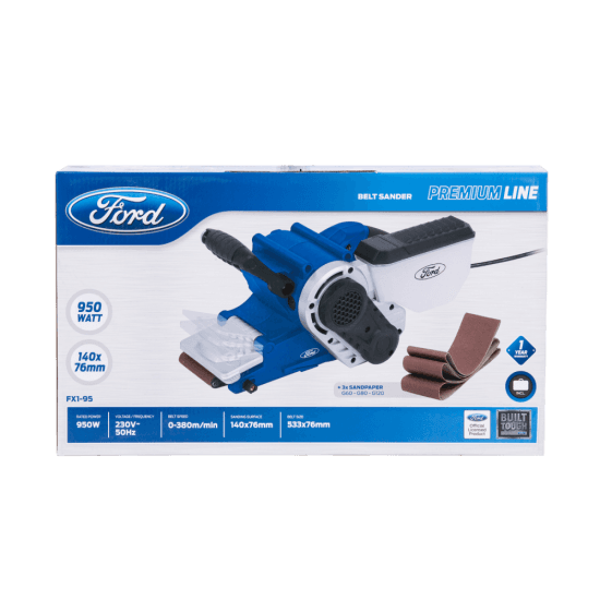 جهاز صنفرة 450 واط أزرق فورد Ford Belt Sander 450W - SW1hZ2U6NTU2MTkz