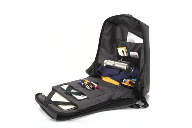 promate Anti-Theft Backpack for 13â€ Laptop with Integrated USB Charging Port