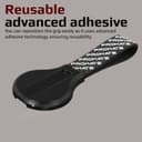 خاتم موبايل لون أسود بروميت promate Ultra-Slim Multi-Function Finger Grip Stand