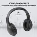 سماعات رأس بلوتوث promate Deep Bass Over-Ear Wireless Headphones