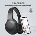 سماعات رأس بلوتوث promate Deep Bass Over-Ear Wireless Headphones