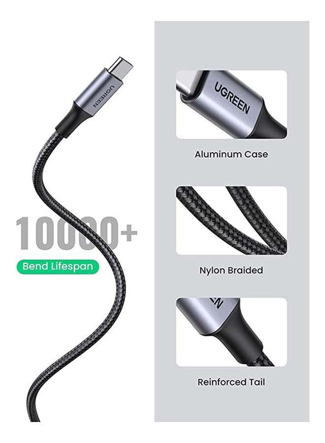 كيبل محول من USB C إلى Type C بطول 1 متر USB C Cable A to Type C - UGreen - 208169