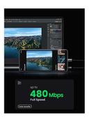 كيبل محول من USB C إلى Type C بطول 1 متر USB C Cable A to Type C - UGreen - 208170