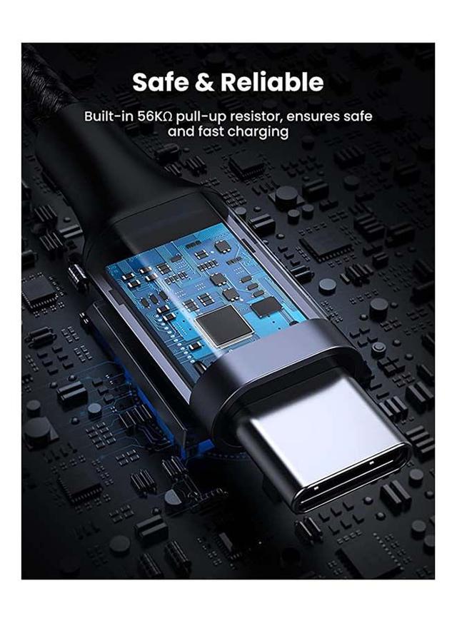 كيبل محول من USB C إلى Type C بطول 1 متر USB C Cable A to Type C - UGreen - 208171