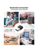 UGREEN USB Bluetooth 4.0 Adapter Wireless Dongle Plug and Play for Win 11 10 8.1 8 Support Win XP 7 Vista Laptop Desktop to Bluetooth Headphone Keyboard Mouse Game Controller Black Silver