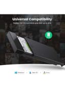 حافظة محرك الاقراص الصلبة الخارجية 2.5 USB 3.0 الجيل 1 إلى SATA لقرص صلب خارجي 2.5 بوصة 9. 5 مم 7 مم Sandisk, WD, Seagate, Toshiba Samsung, SATA I/5NIII، SSD, PS4 Black