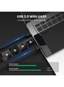 حافظة محرك الاقراص الصلبة الخارجية 2.5 USB 3.0 الجيل 1 إلى SATA لقرص صلب خارجي 2.5 بوصة 9. 5 مم 7 مم Sandisk, WD, Seagate, Toshiba Samsung, SATA I/5NIII، SSD, PS4 Black