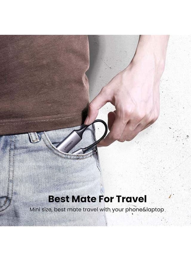 كيبل تحويل من USB-C الى HDMI ( بدقة 4K 60 Hz ) - اسود UGREEN - USB C to HDMI Adapter Cable