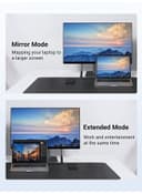 UGREEN Mini DisplayPort to HDMI Adapter Mini DP Male to HDMI Female Thunderbolt 2.0 to HDMI Adapter for Apple MacBook Pro MacBook Air Surface Pro 4 3 Google Chromebook Black