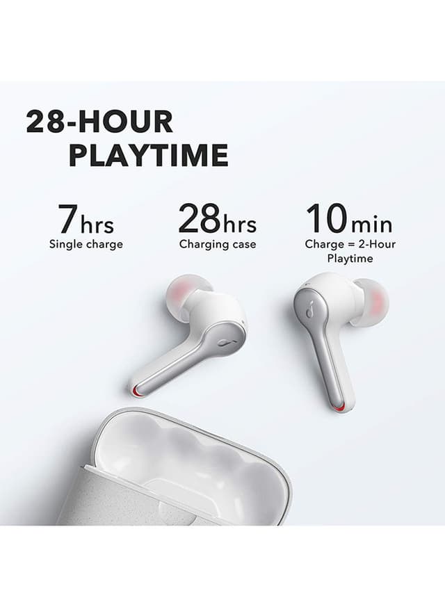 Soundcore Liberty Air 2 Wireless Earbuds Diamond Coated Drivers Bluetooth Earphones White