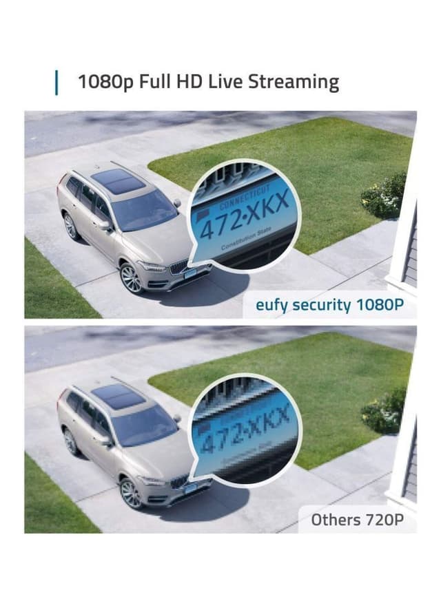 نظام كاميرا مراقبة منزلي - 180 يوم Security Cam 2C, 180 Day, 2Kit With Home Base - eufy