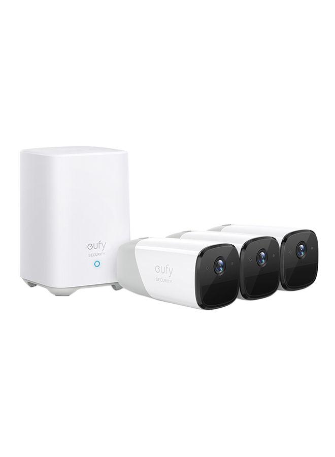 نظام كاميرا مراقبة منزلية - 3 كاميرات eufy Wireless Home Security Camera