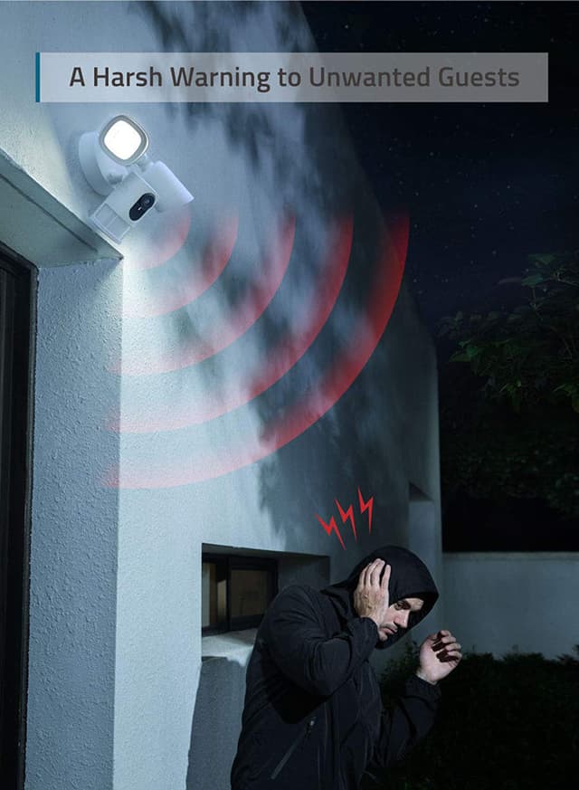 Eufy Security Floodlight Camera With Local Storage, 2500 Lumens