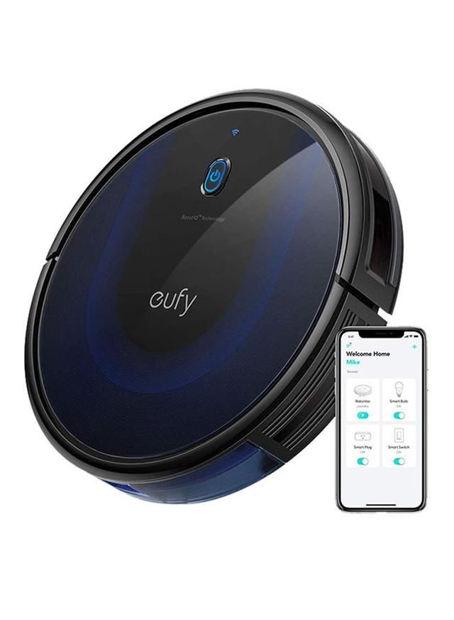 Eufy [BoostIQ] RoboVac 15C MAX, Wi-Fi Connected Robot Vacuum Cleaner, Super-Thin, 2000Pa Suction, Quiet, Self-Charging Robotic Vacuum Cleaner, Cleans Hard Floors to Medium-Pile Carpets 0.6 L 40 W T2128211 Black - SW1hZ2U6NTM4NTU1