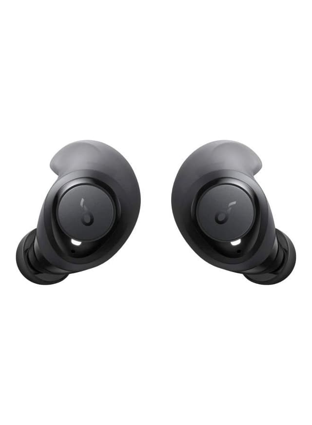 Soundcore Life Dot 2 Bluetooth Earphones, True Wireless Earbuds, 100H Playtime, 8mm Drivers, Superior Sound, Secure Fit with AirWings, Comfortable Design Ear Buds for Commute, Sports Black