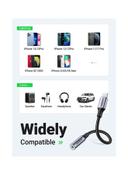 UGREEN Apple Headphones Adapter MFI Certified Lightning to 3.5mm Headphone Jack Converter for iPhone 13 13 Mini 13 Pro 13 Pro Max 12 mini 12 12 Pro 12 Pro Max iPad 9 Black