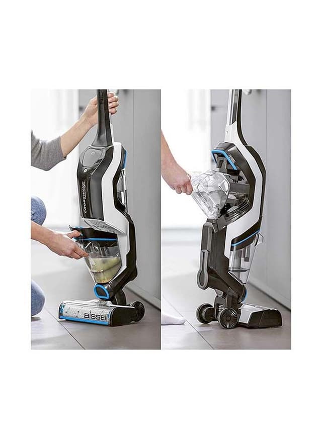 Bissell Crosswave Cordless Max Vacuum Cleaner 36 W BSM-0214 Titanium/Bossanova Blue