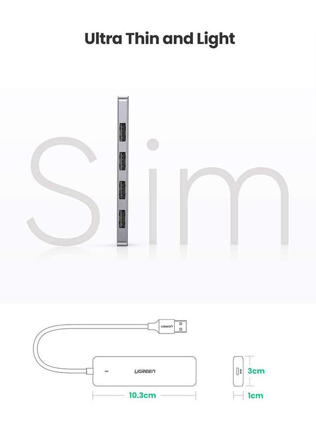 محول متعدد المخارج USB 3.0 Hub  4 Ports - SW1hZ2U6NTQwOTEw