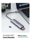 محول متعدد المخارج USB C Hub 6-IN-1 to HDMI 4K 30Hz