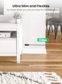 UGREEN Ethernet Cable 1M High Speed 10Gbps CAT6a Ultra Slim LAN RJ45 Network Cord Gigabit Lead Compatible with PS5/PS4 Xbox One/Series WiFi Box Smart TV Modem Router Black