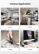 UGREEN Ethernet Cable 1M High Speed 10Gbps CAT6a Ultra Slim LAN RJ45 Network Cord Gigabit Lead Compatible with PS5/PS4 Xbox One/Series WiFi Box Smart TV Modem Router Black