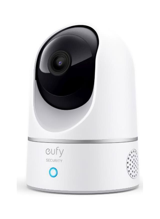 كاميرا يوفي 2 كي بدقة 2 ميجابكسل أسود وأبيض Eufy White/Black 2K Indoor 2MP Security Camera