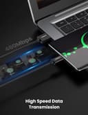 UGREEN USB C Cable Samsung Fast Charging Cable 2Pack 3A USB A to USB C Data Cord Nylon Braided Compatible for MacBook Pro, Nintendo Switch, Huawei MateBook iPad mini 6 etc - 2M black