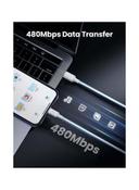 UGREEN iPhone Lightning Cable [MFi Certified] USB C to Lightning Fast Charger Cord Power Delivery PD 18W Compatible for iPhone 13/12/11/XS/Pro Max /Pro/Mini/SE/ ipad 9/6 - 2M White