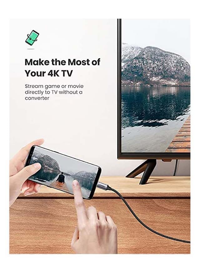 Ugreen Usb C To Hdmi Cable Black