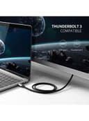 UGREEN USB C to HDMI Cable 3M USB 3.1 Type C Thunderbolt 3 to HDMI 4K 60Hz UHD Adapter Aluminum Shell Converter for iPad Mini 6 Macbook Pro 2021 Huawei P20 Mate 20 black