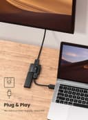 UGREEN 2 In 1 Out HDMI Switch, Bi-Directional HDMI Splitter, Easy Switch HDMI Selector Support 4K, HDR, 3D, HDCP for TV Box, PS4, Laptop, PC HDTV Projector, Display Monitor Black